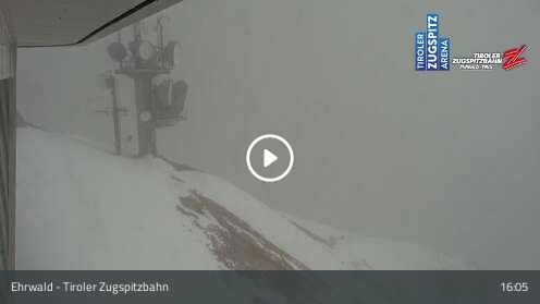 Wabcam Tiroler Zugspitzbahn Bergstation
