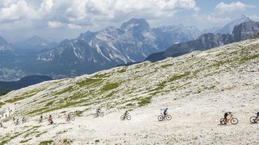 La Bike Transalp viene considerata una delle più dure gare per la mountainbike delle Alpi., © Markus Gerber