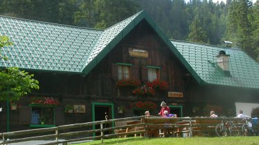 La malga Mösl Alm nel Karwendel