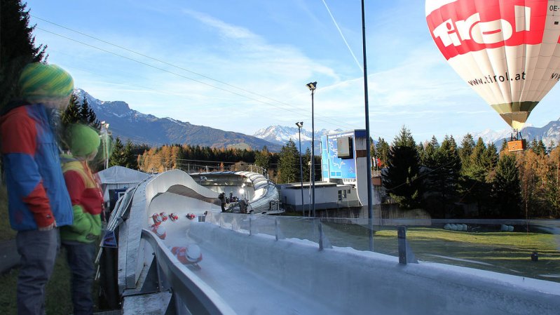 La coppa del mondo Bob & Skeleton 2019/20 sulla pista olimpica a Innsbruck-Igls, © Österreichischer Rodelverband