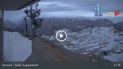 Wabcam Tiroler Zugspitzbahn Bergstation