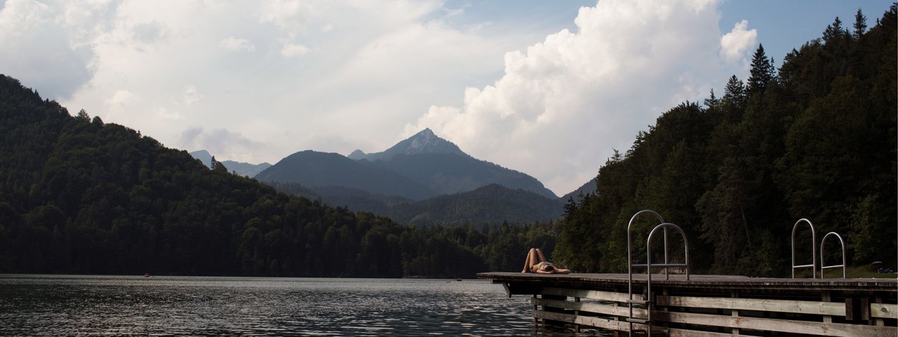Il lago Hechtsee a Kufstein, © Tirol Werbung/Monika Höfler