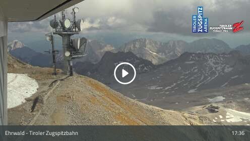 Wabcam Tiroler Zugspitzbahn Bergstation