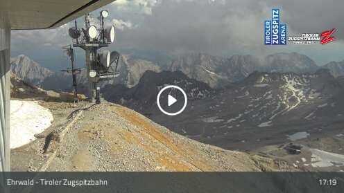 Wabcam Tiroler Zugspitzbahn Bergstation