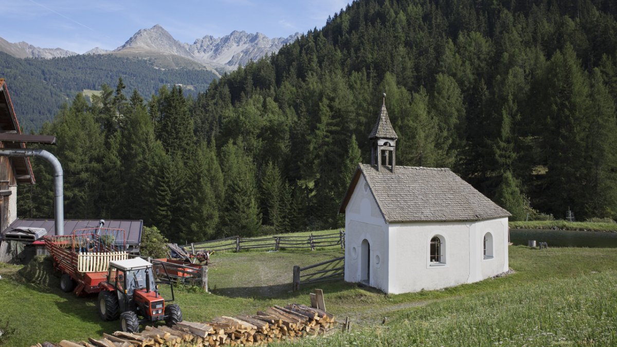 La cappella della fattoria Tiefhof, © Tirolwerbung/Lisa Hörterer