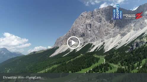 Wabcam Ehrwald - Ehrwalder Alm - FlyingCam
