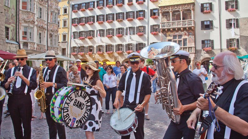 Il New Orleans Festival avvolge Innsbruck in un sound di Jazz, Blues e Soul., © Innsbruck Tourismus / Christof Lackner