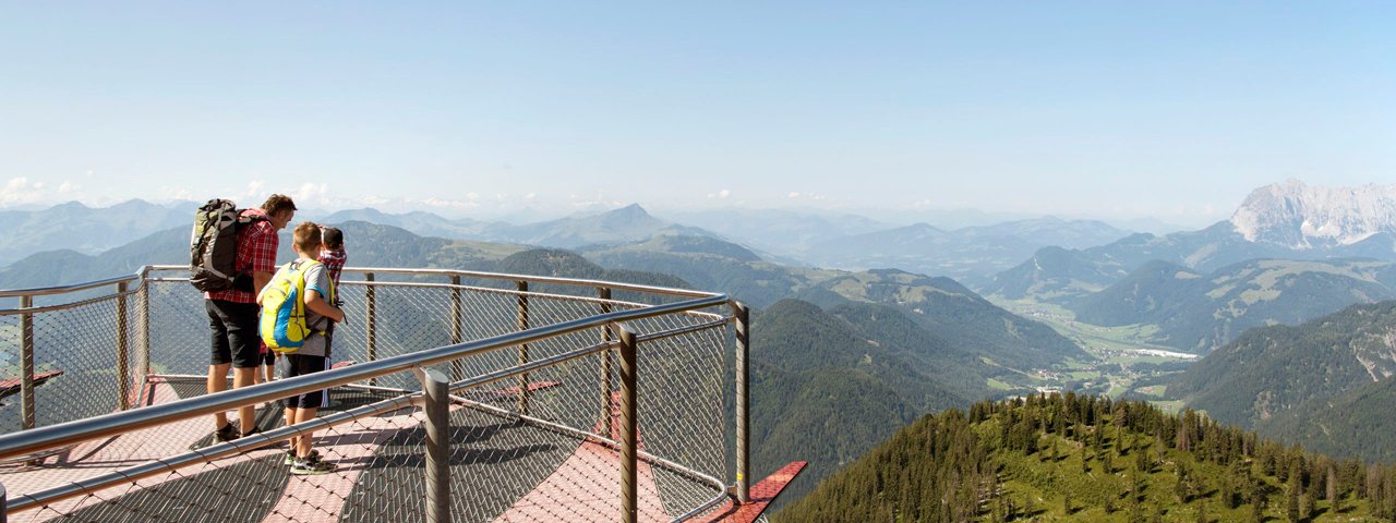 La piattaforma panoramica del Triassic-Park, © Tirol Werbung/Frank Bauer