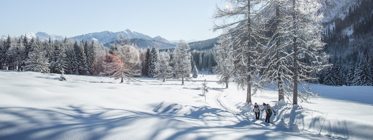 Escursione invernale nella valle Gaistal, © Region Seefeld