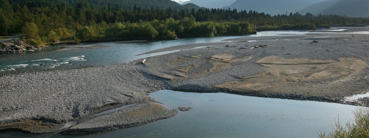 Il fiume Lech a Weissenbach, © Verein Lechwege/Gerhard Eisenschink