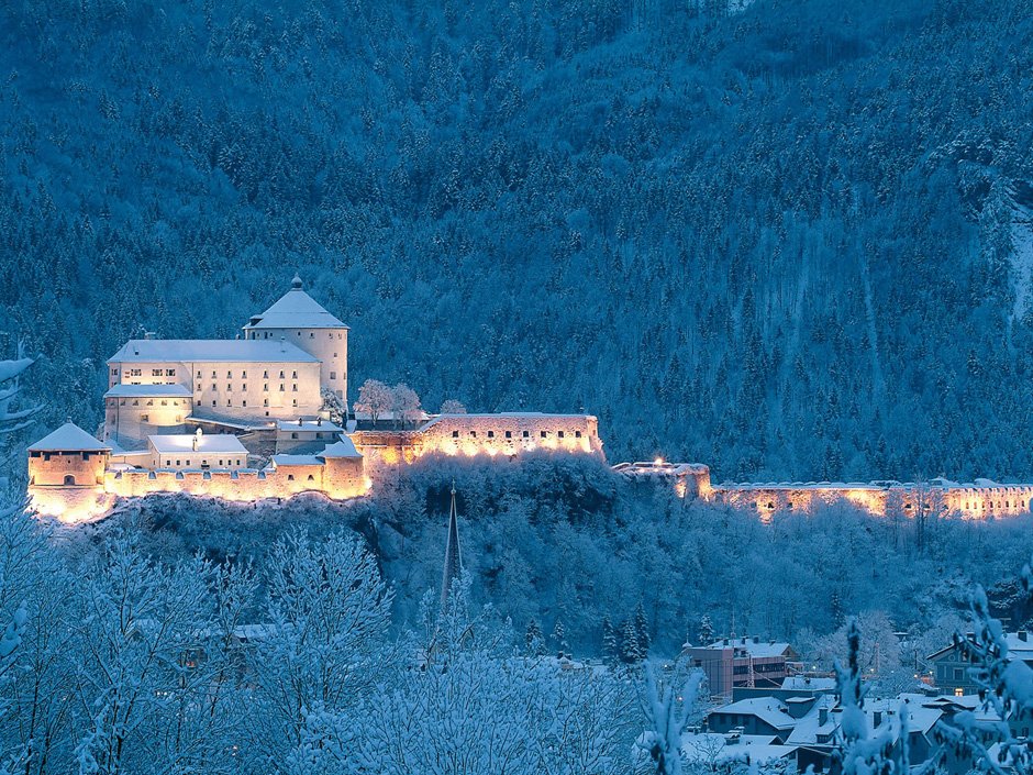 Fortezza di Kufstein d'inverno, © TVB Kufsteinerland