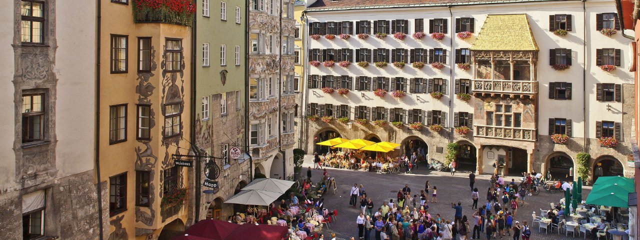 Il centro storico di Innsbruck, © Innsbruck Tourismus