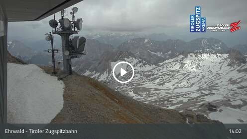 Wabcam Tiroler Zugspitzbahn Bergstation