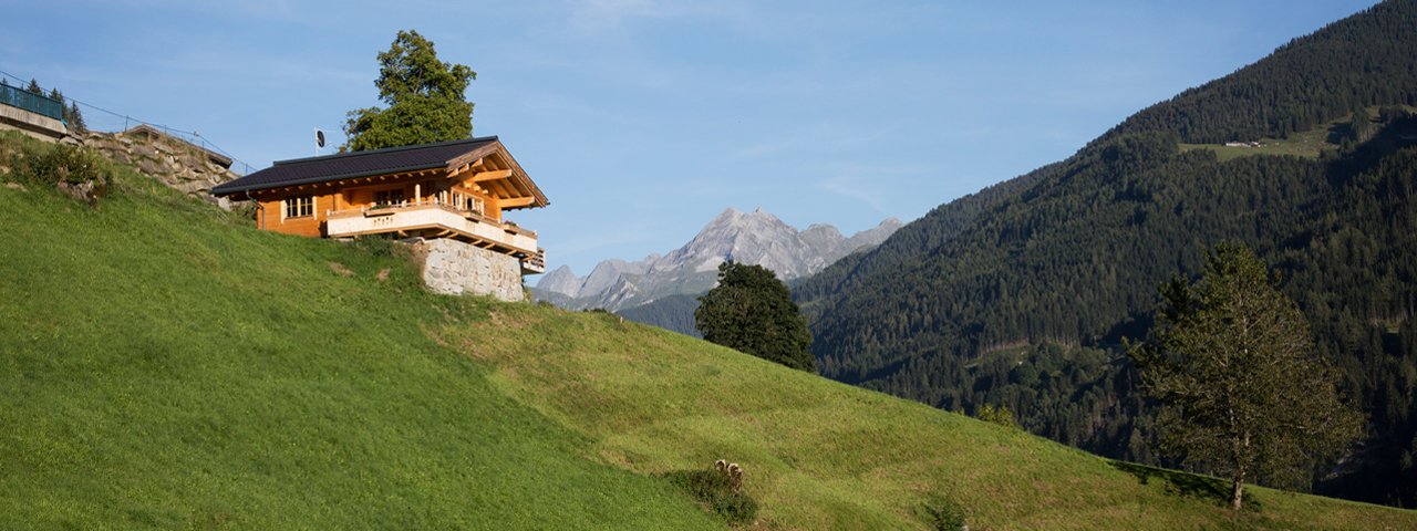 Il chalet Friedlach a Zell am Ziller, © Tirol Werbung/Lisa Hörterer