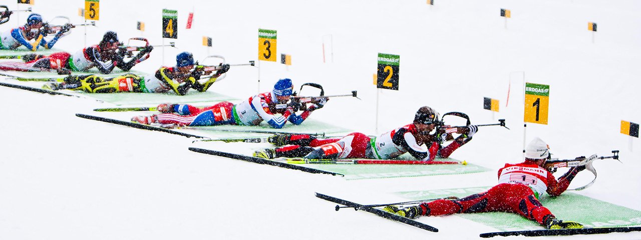 Il tiro a segno per tutti: biathlon è una delle 12 discipline dei Winter World Masters Games a Innsbruck, © Innsbruck Tourismus