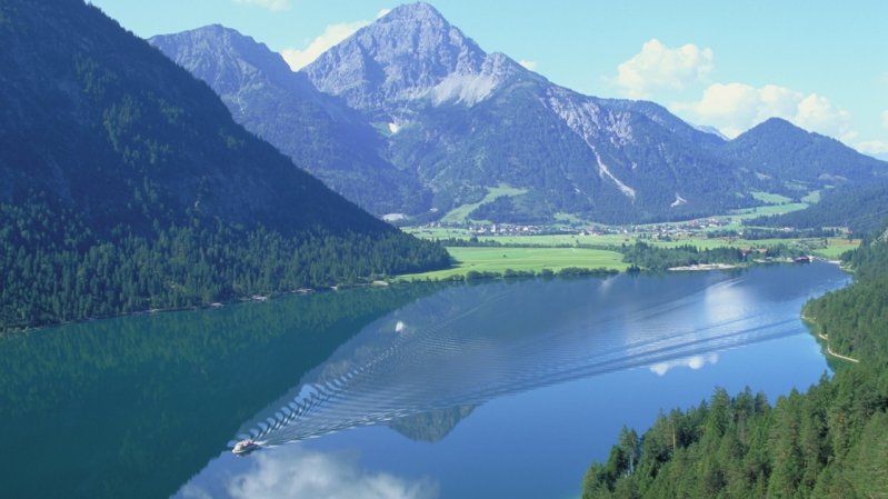 Lago balneabile Heiterwangersee, © Tiroler Zugspitz Arena
