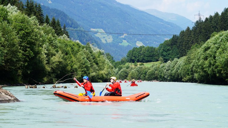 Rafting sull'Isel, © TVB Osttirol