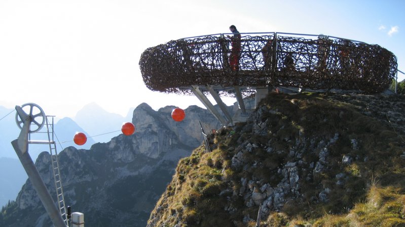 La piattaforma panoramica "Nido dell'aquila", © Achensee Tourismus
