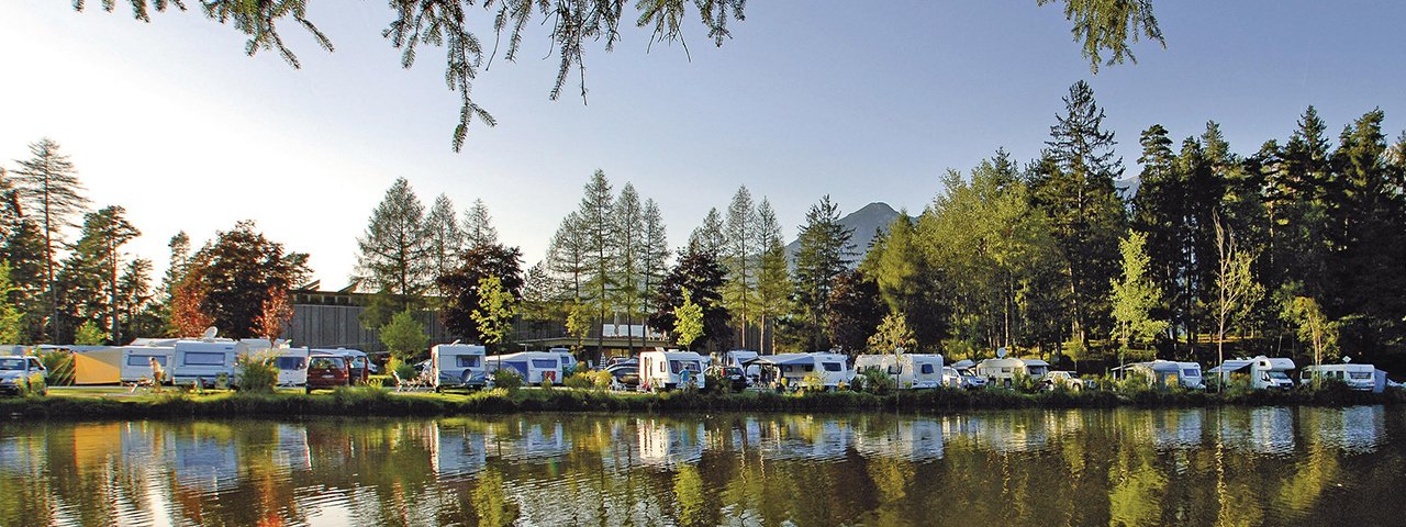 Il campeggio al Natterer See, © Innsbruck Tourismus / Woergoetter