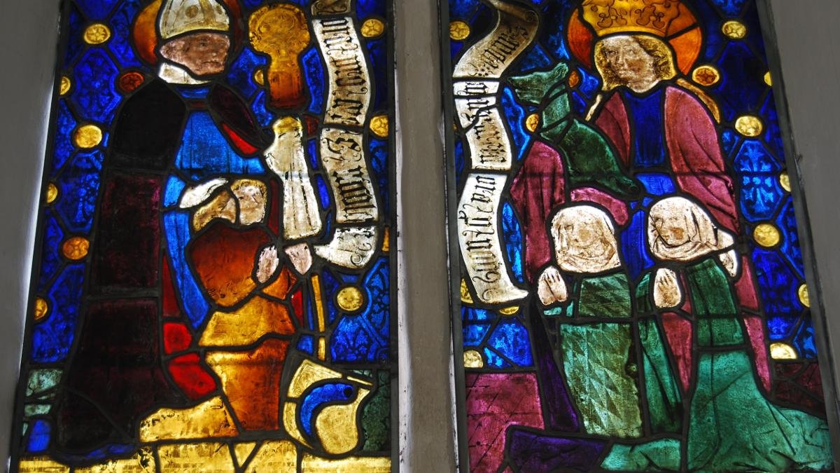 Nella chiesa St. Nicolo nella frazione Weitan a St. Johann è nascosto un tesoro cultura tirolese – l’unica vetrata gotica ancora esistente. Quest’opera d’arte magnifica è originaria dell’anno 1480., © Reinhold Embacher