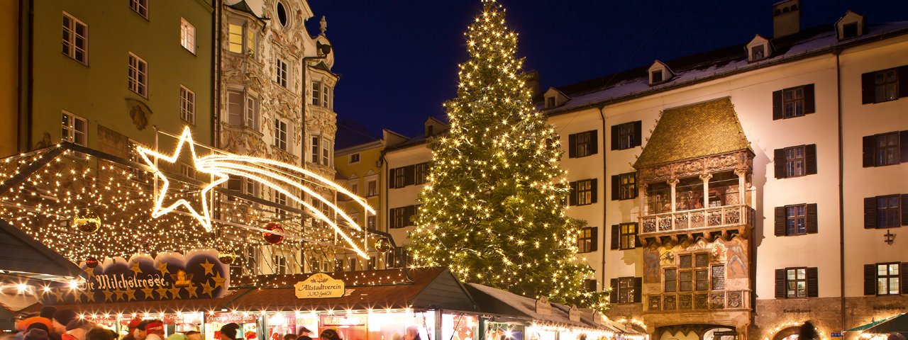 Il mercatino di Natale nel centro storico, © Innsbruck Tourismus/Christoph Lackner