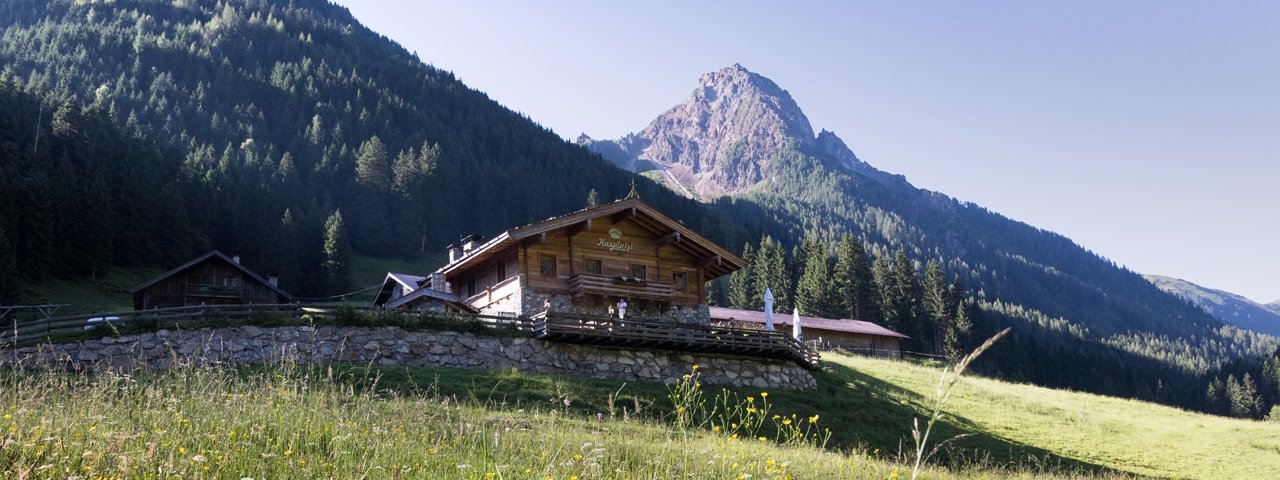 Il caseificio Kasplatzl nelle Alpi di Kitzbühel, © Kasplatzl