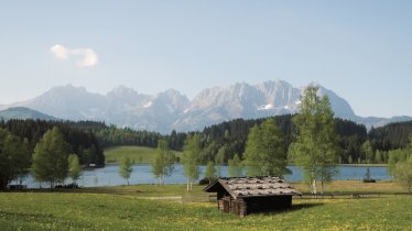 Lago naturale balneabile Schwarzsee, © Kitzbühel Tourismus/Medialounge
