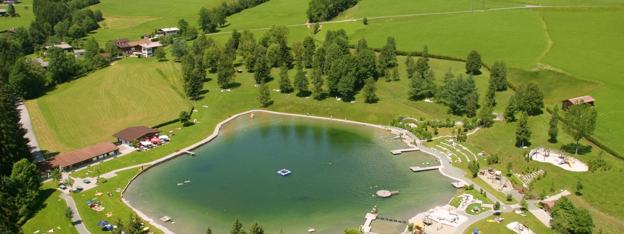 Lago balneabile di Going, © Tourismusverband Wilder Kaiser