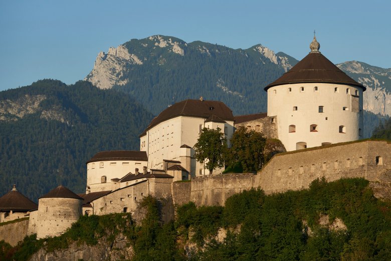 La fortezza di Kufstein fu menzionata per la prima volta in un documento nel 1205. &copy; Tirol Werbung / Marshall George, © Tirol Werbung / Marshall George