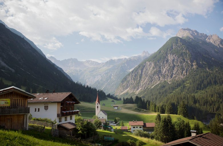 Gramais nelle Alpi di Lechtal &egrave; il villaggio pi&ugrave; piccolo di tutta l&rsquo;Austria.
, © Tirol Werbung, Bert Heinzlmeier