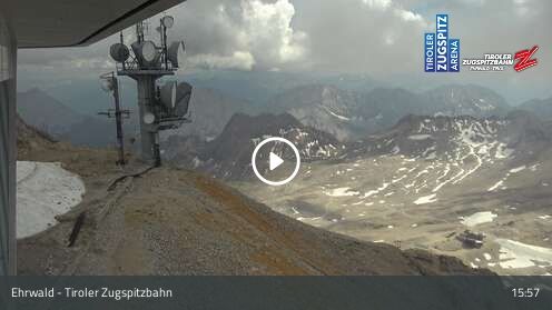 Wabcam Tiroler Zugspitzbahn Bergstation