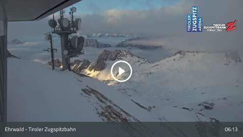 Wabcam Tiroler Zugspitzbahn Bergstation