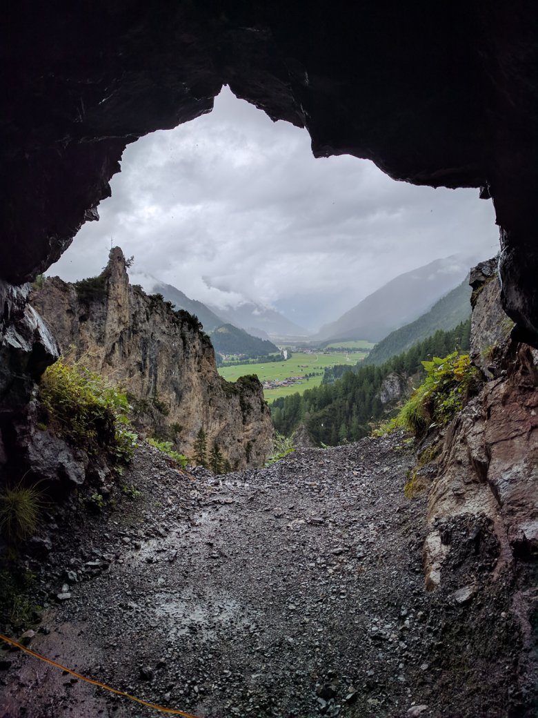 Il panorama dal sentiero delle gallerie, foto: Christian Klingler