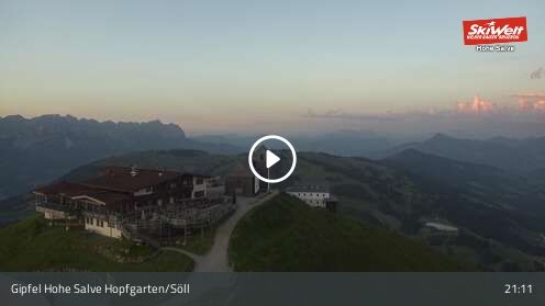 Wabcam Gipfel Hohe Salve - Söll