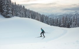 Sci di fondo a Obertilliach, © Tirol Werbung / Katharina Poblotzki 