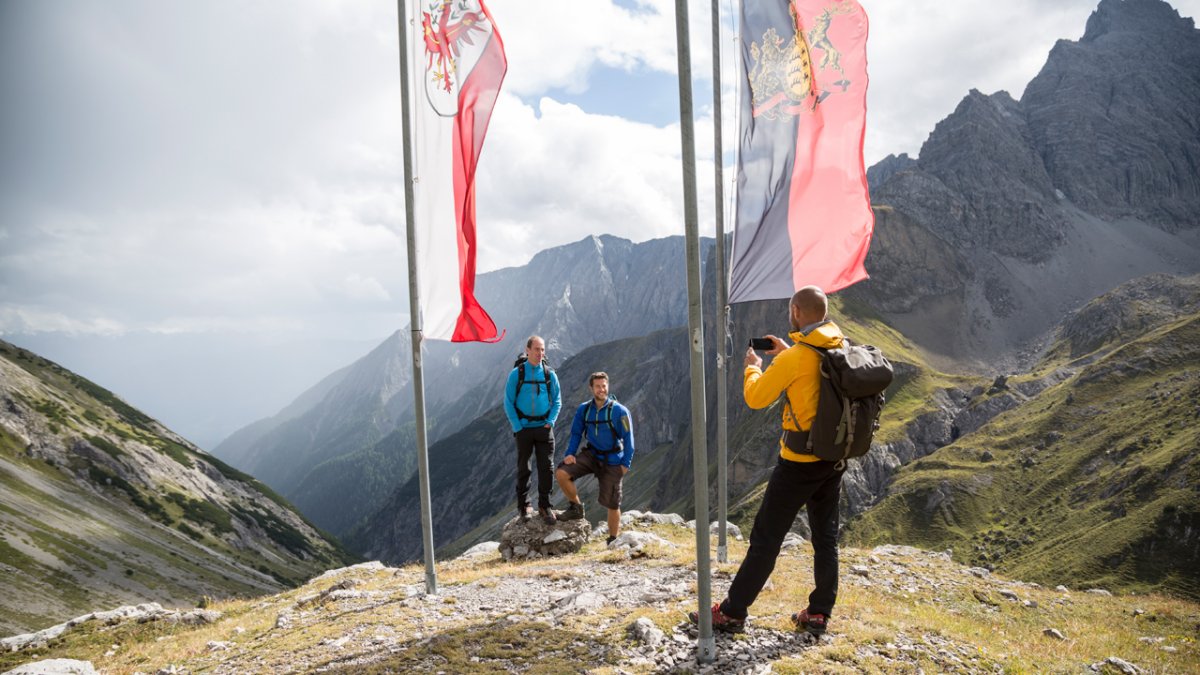 Sentiero dell'aquila: panorami nelle Alpi della Lechtal, © Tirol Werbung