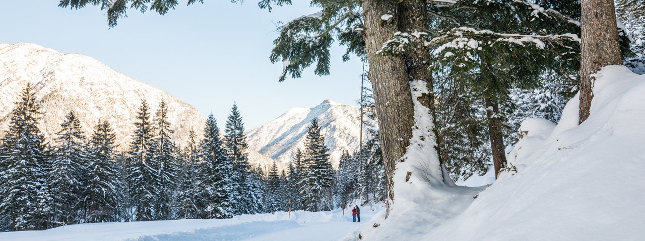 Escursione invernale valli Karwendeltäler, © ÖW/Robert Maybach